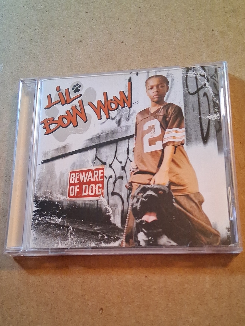 Beware of Dog CD - Brown/Black Cover Art